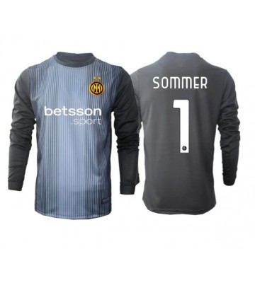 Inter Milan Yann Sommer #1 Målmand Hjemmebanetrøje 2025-26 Langærmet